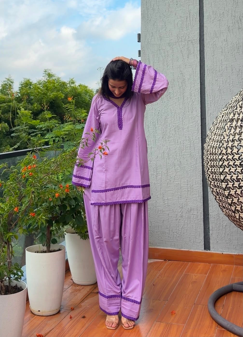 Lavender Noor Set