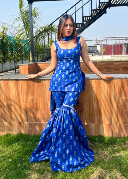 Neerpari Sharara Set