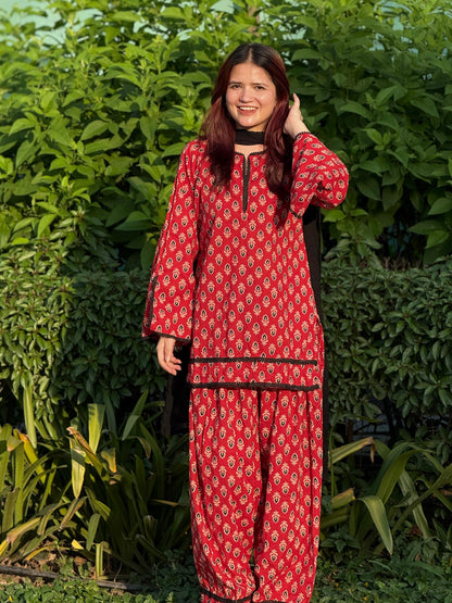 Blush Farshi Salwar Set