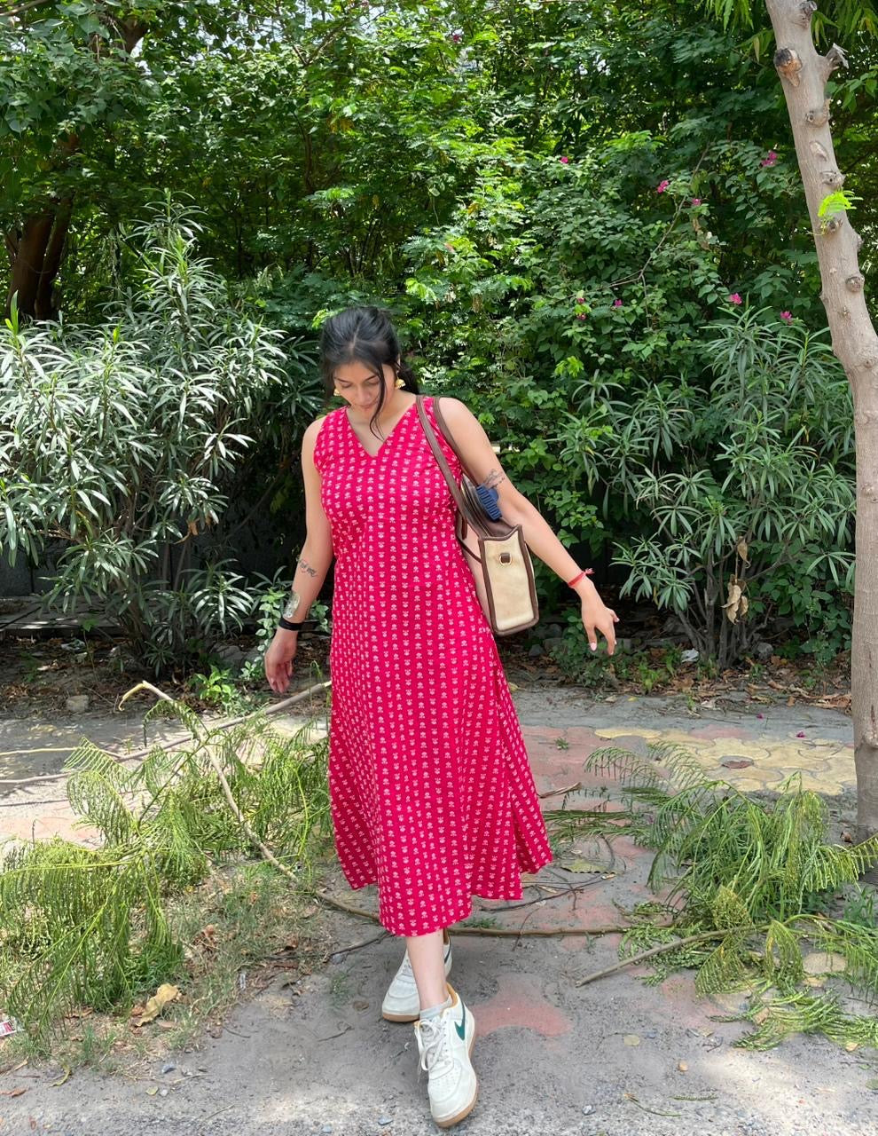 Pink Lotus Dress