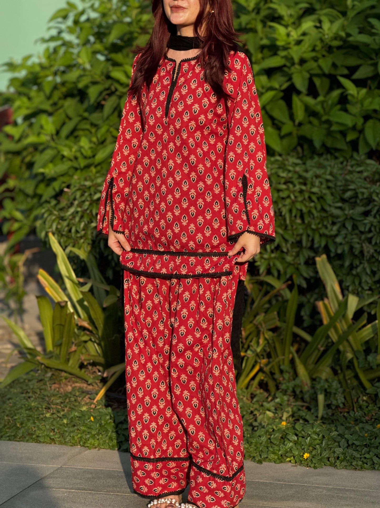 Blush Farshi Salwar Set