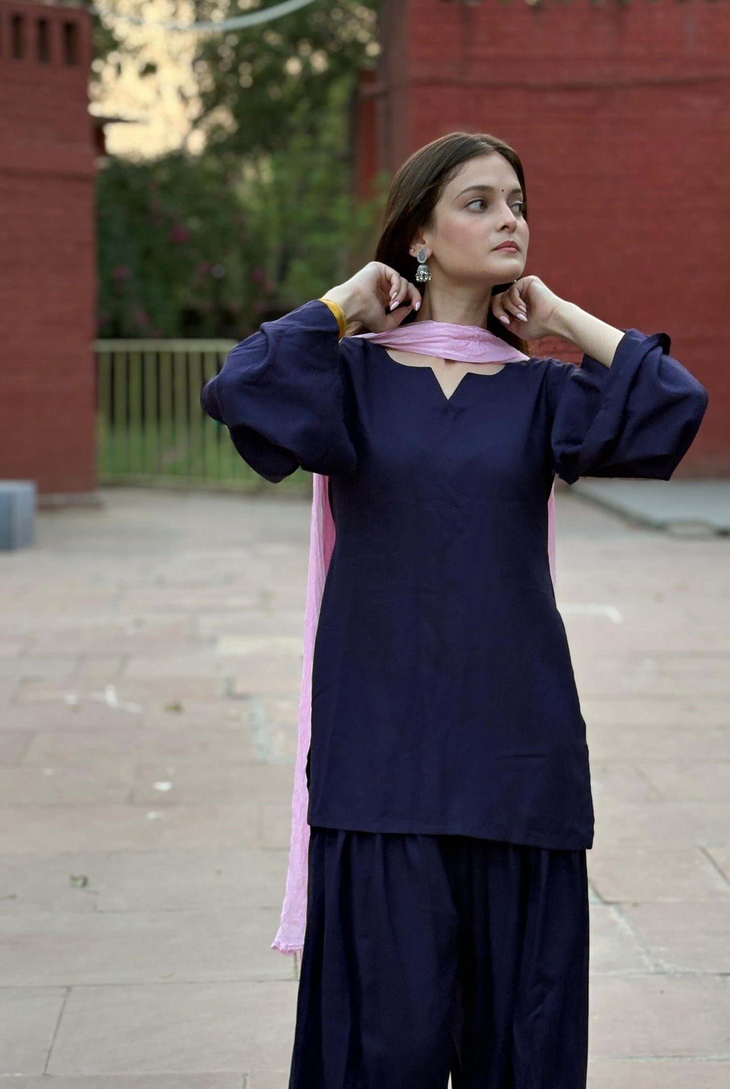 Neel Rose Farshi Set