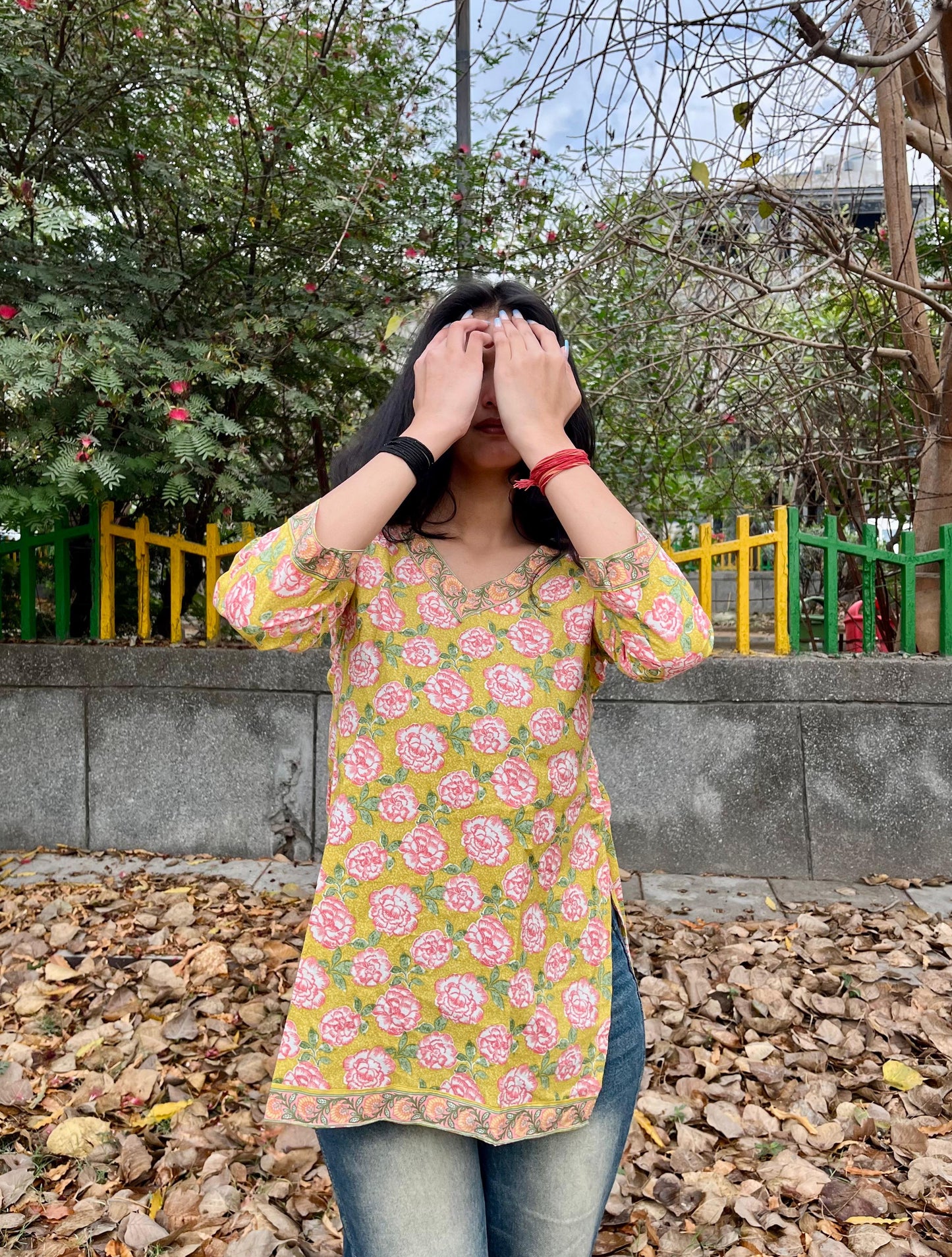 Ember Straight Short Kurti