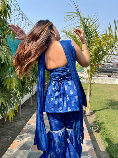 Neerpari Sharara Set