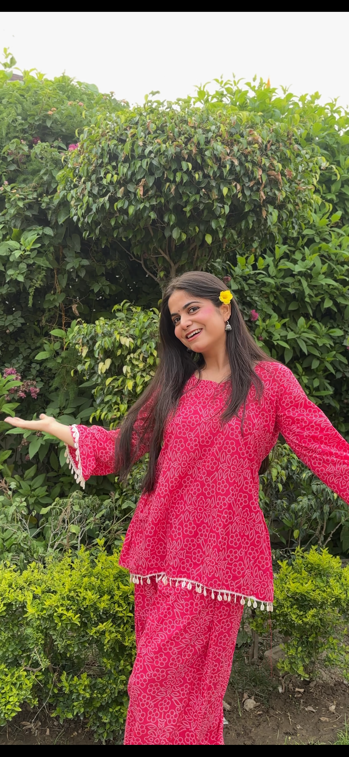 Pink Matcha  Farshi Salwar Set