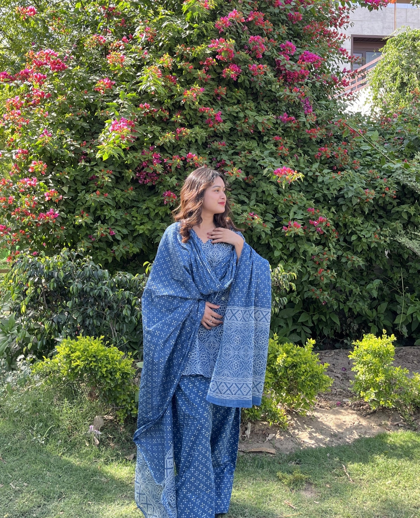 Vani Farshi Salwar Set ( With chiffon matching dupatta)