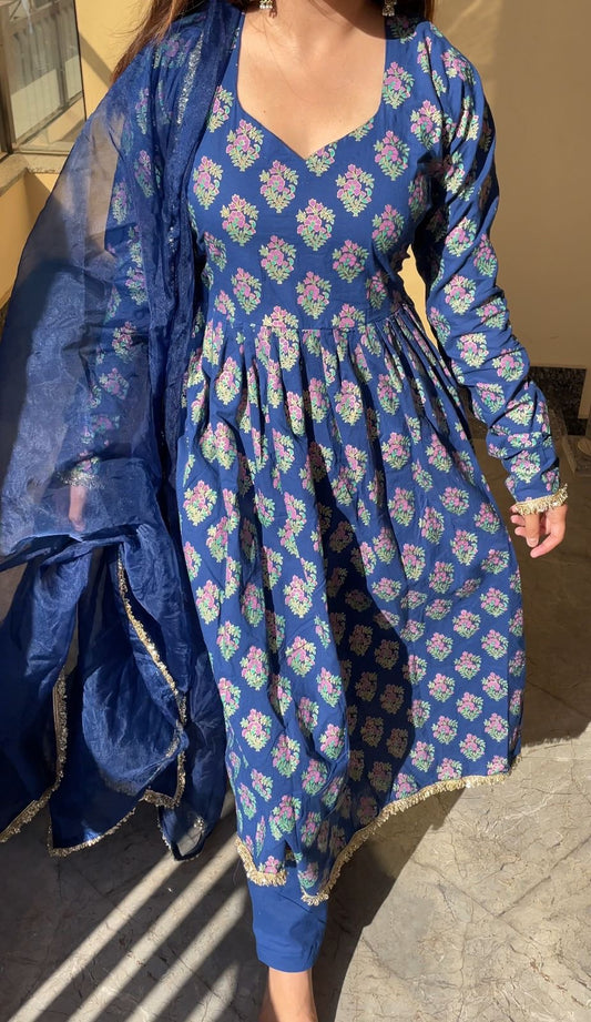 Ganika Anarkali Suit Set