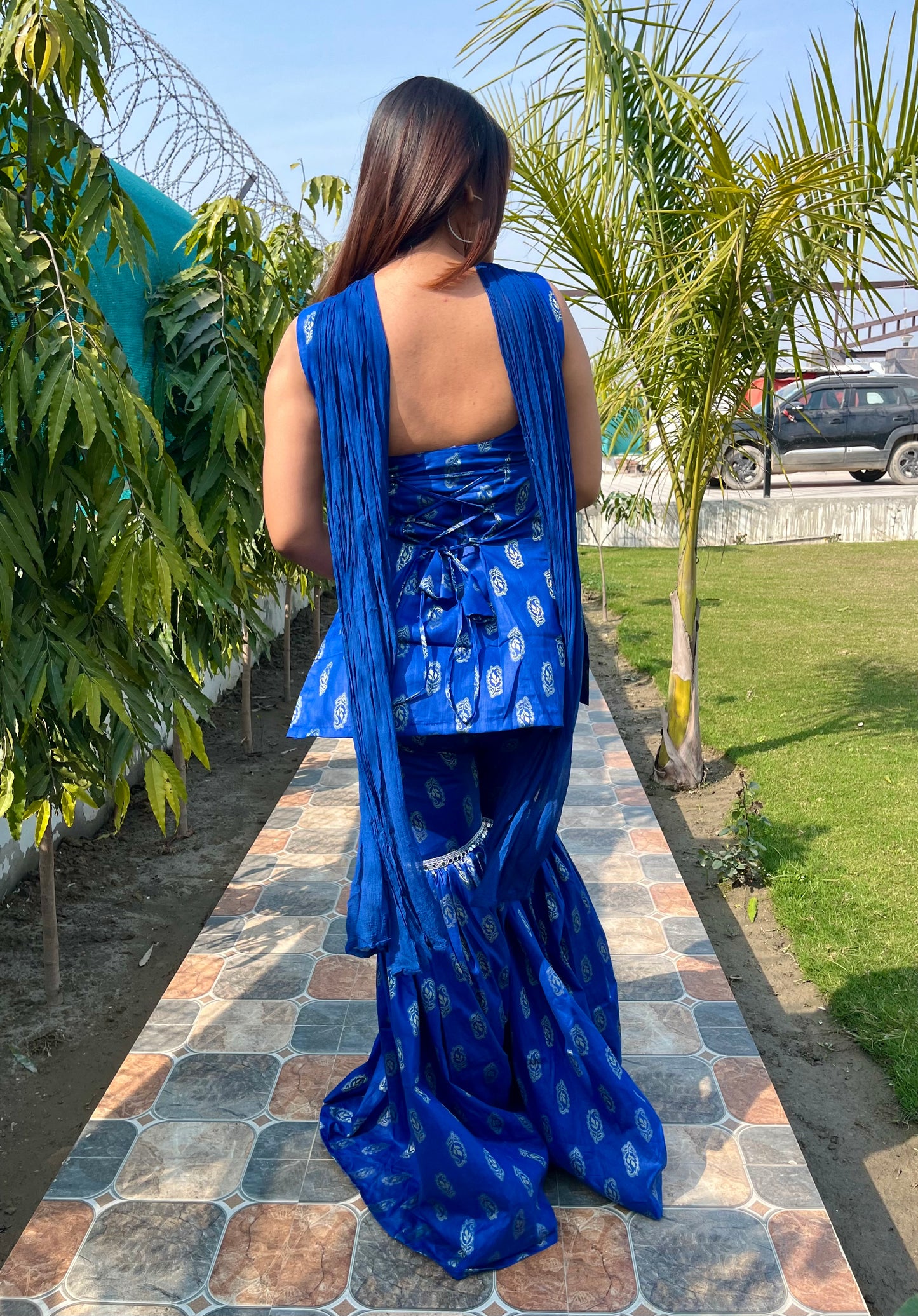 Neerpari Sharara Set