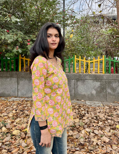 Ember Straight Short Kurti