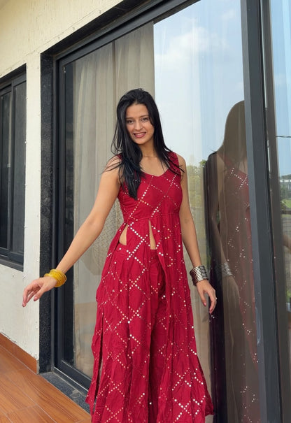 Kajra Re Bell Bottom Set