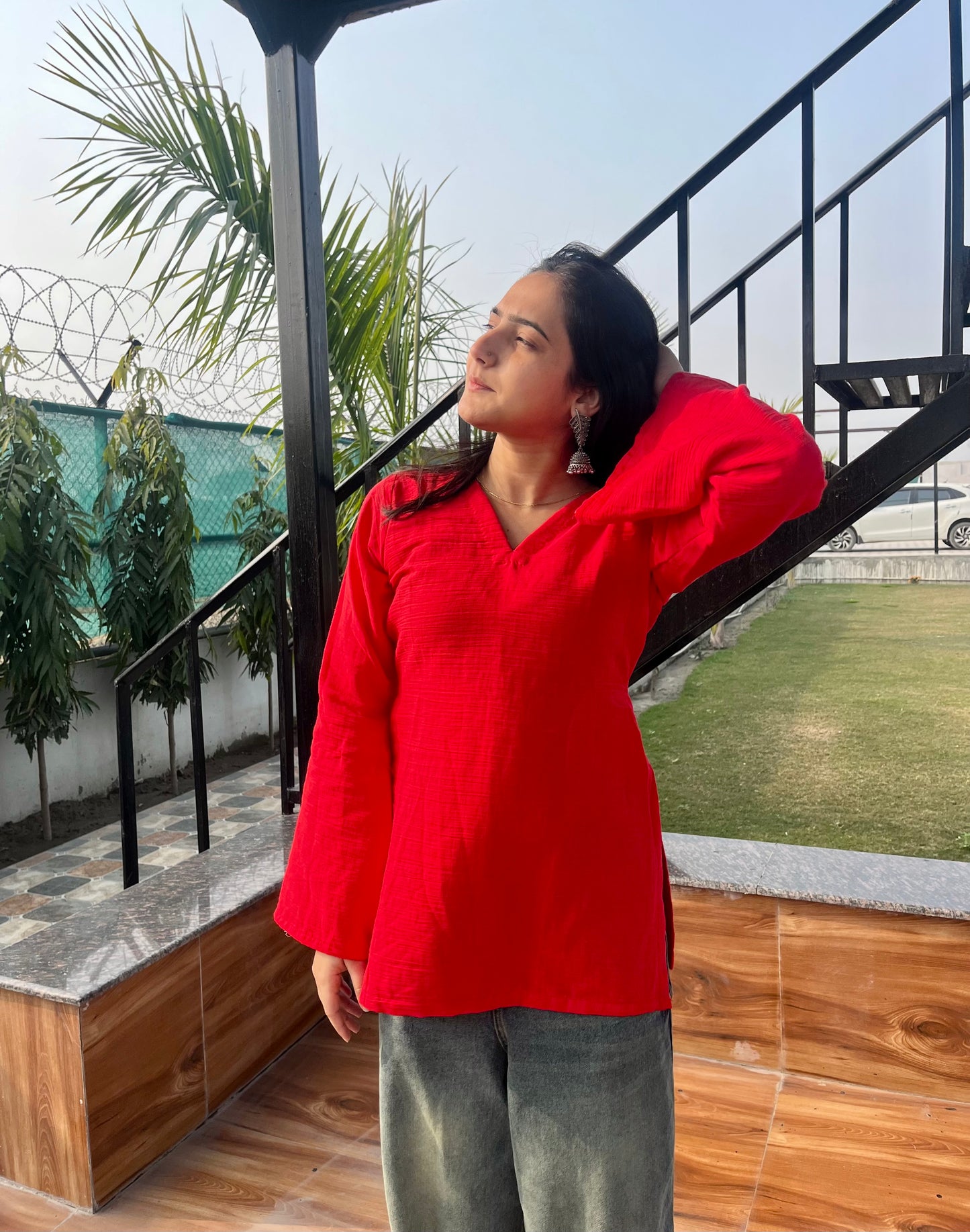 Apple Corset Back Kurti