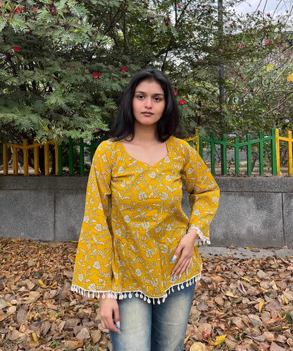 Bubbly Peplum Short Kurti