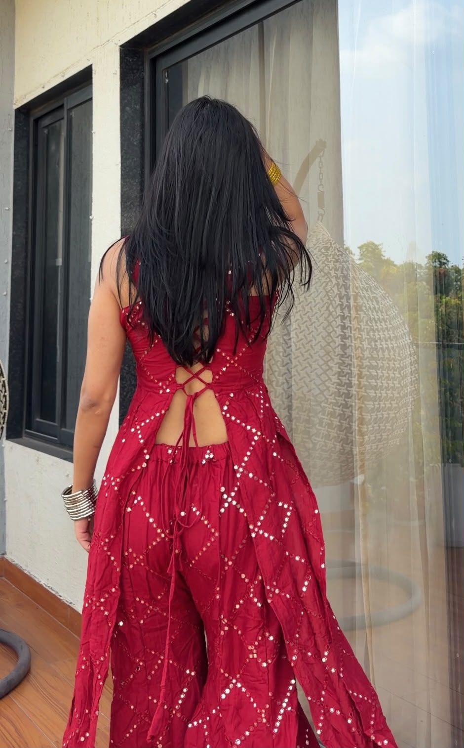Kajra Re Bell Bottom Set