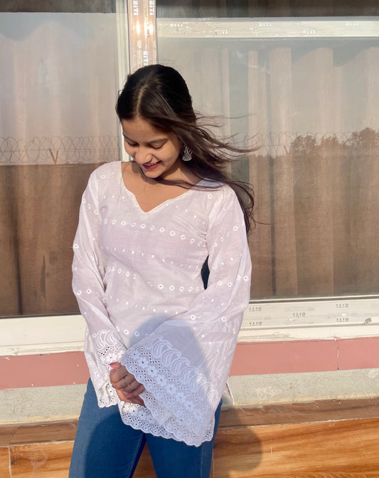 Pearla Embroidered Kurti