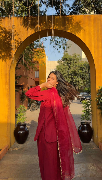 Gulnaar Farshi Salwar Set