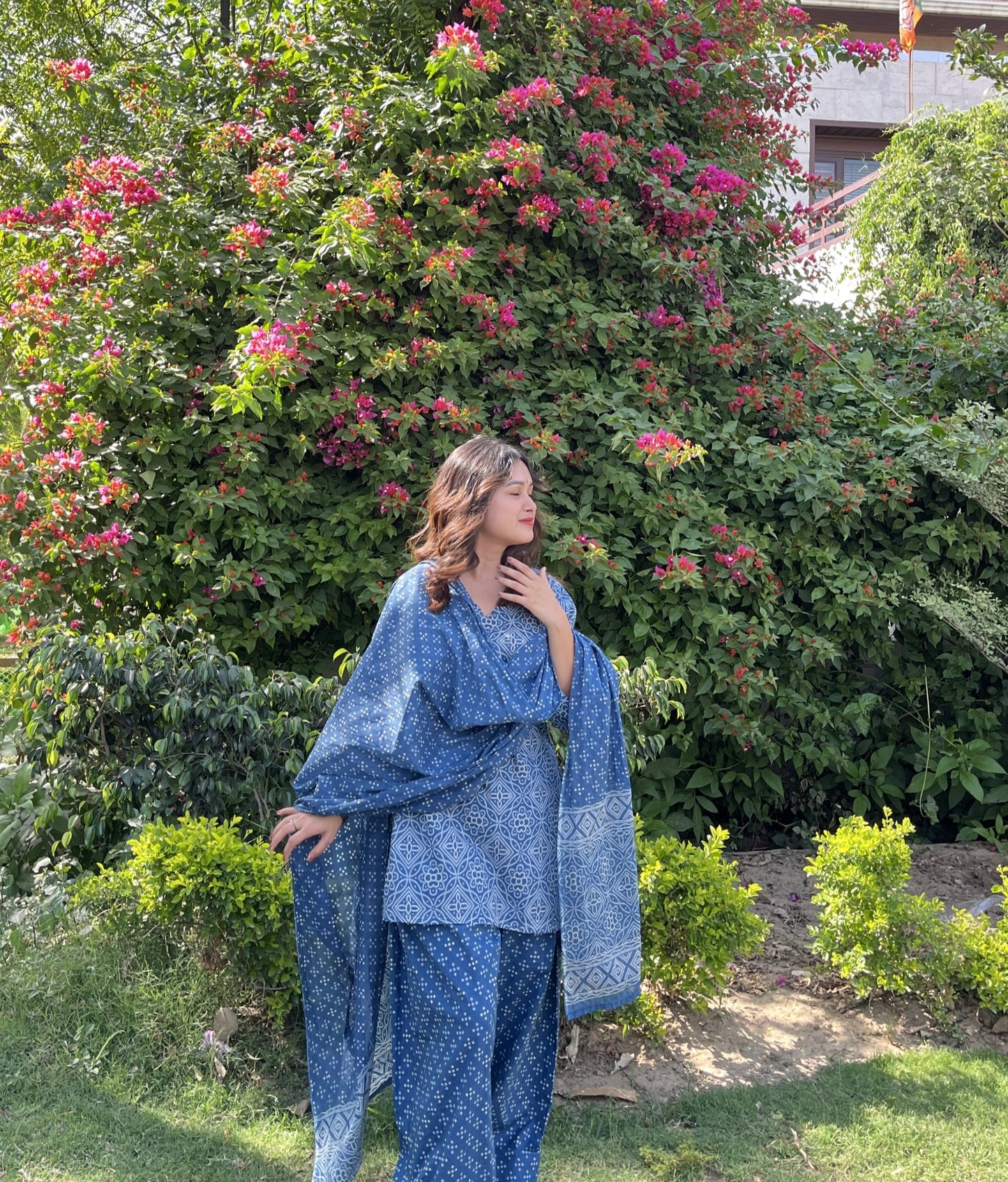 Vani Farshi Salwar Set ( With chiffon matching dupatta)