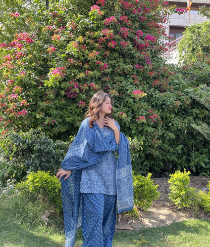 Vani Farshi Salwar Set ( With chiffon matching dupatta)