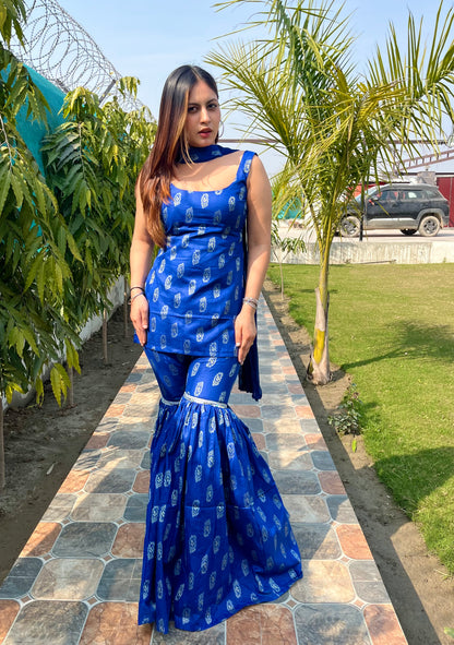 Neerpari Sharara Set