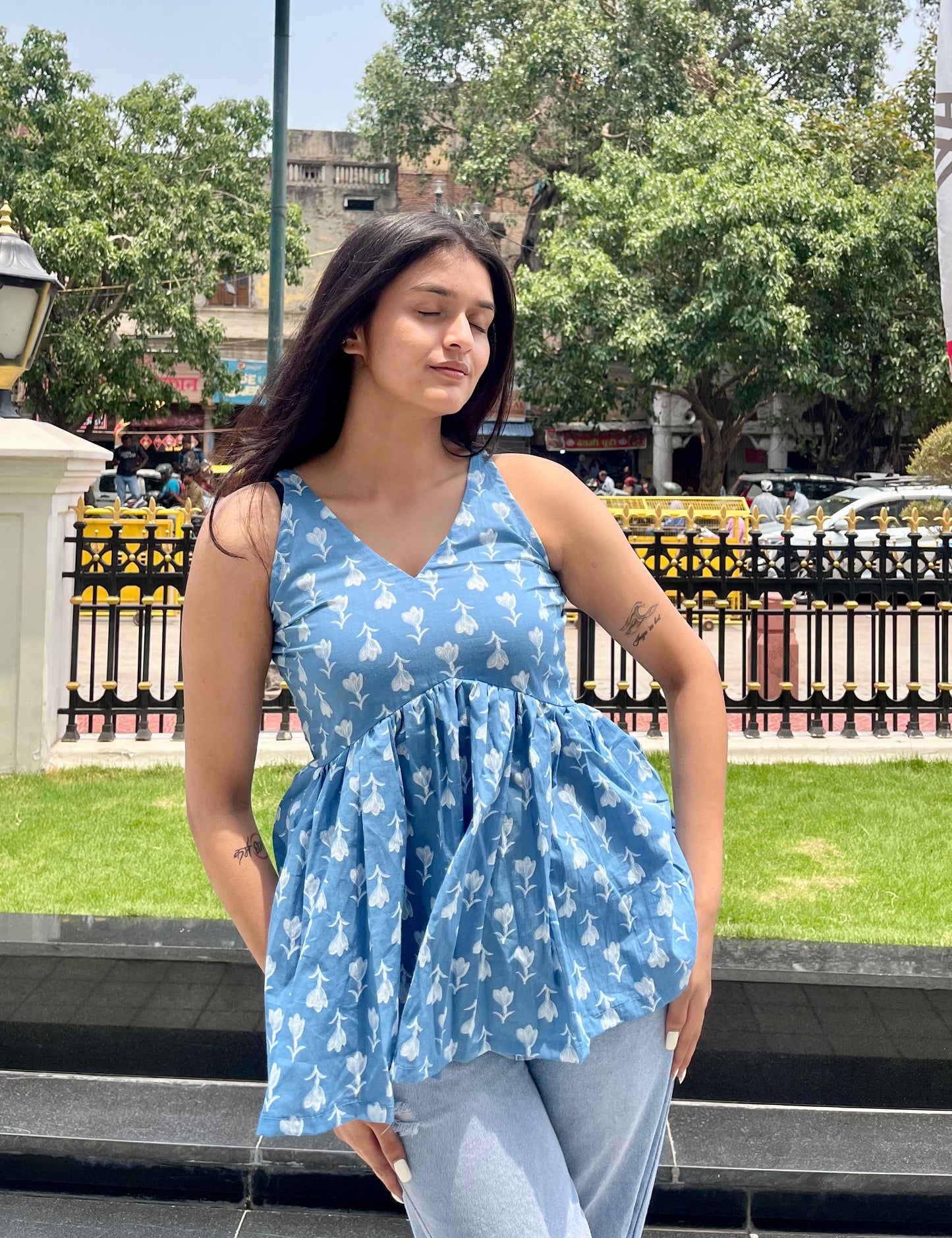 Sour Candy Peeplum Short Kurti