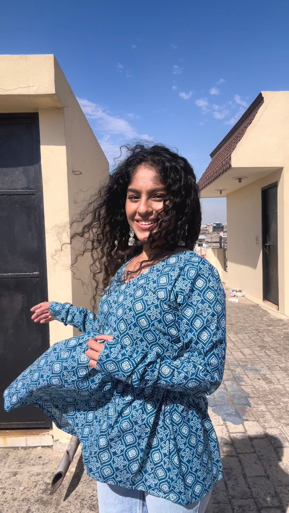 Sini Peeplum Short Kurti