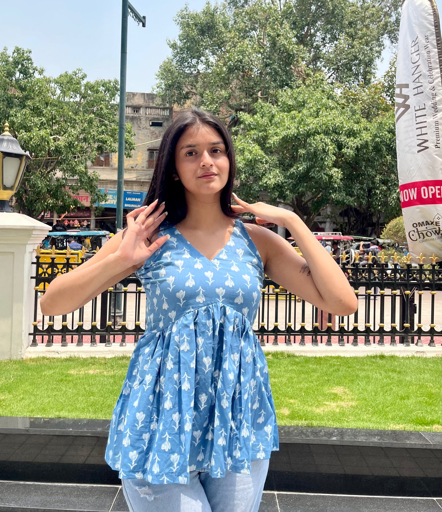 Sour Candy Peeplum Short Kurti