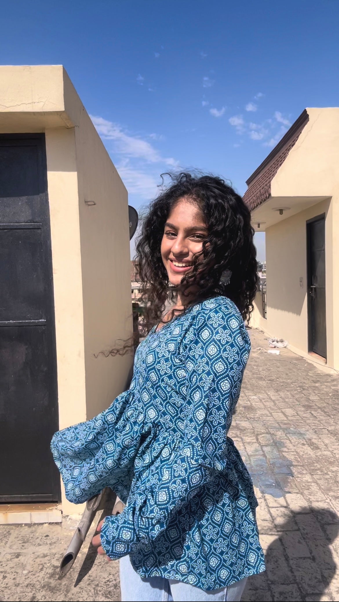 Sini Peeplum Short Kurti