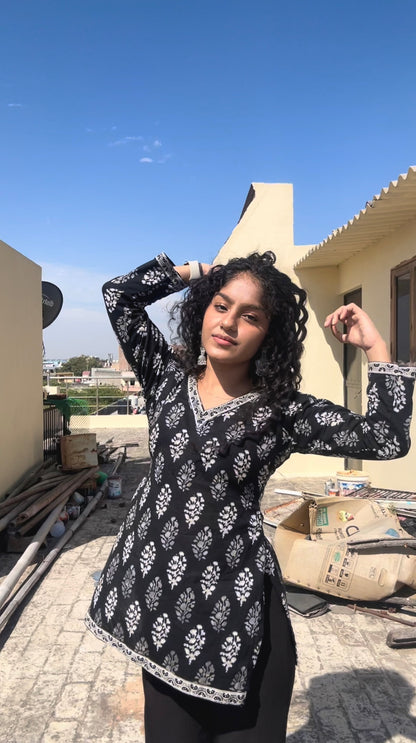 Dawn Straight Short Kurti