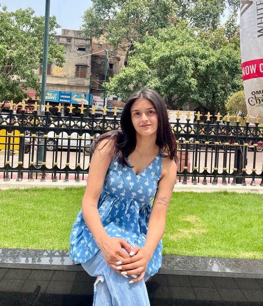 Sour Candy Peeplum Short Kurti