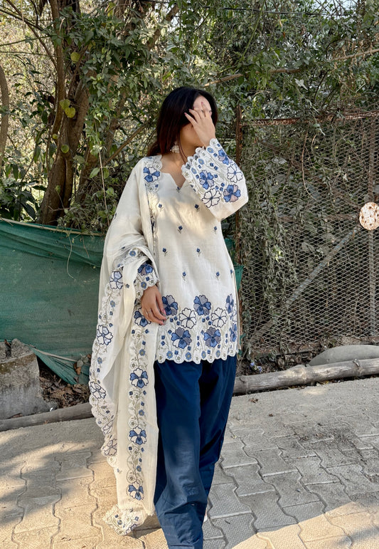 Saira Embroidered Farshi Salwar Set