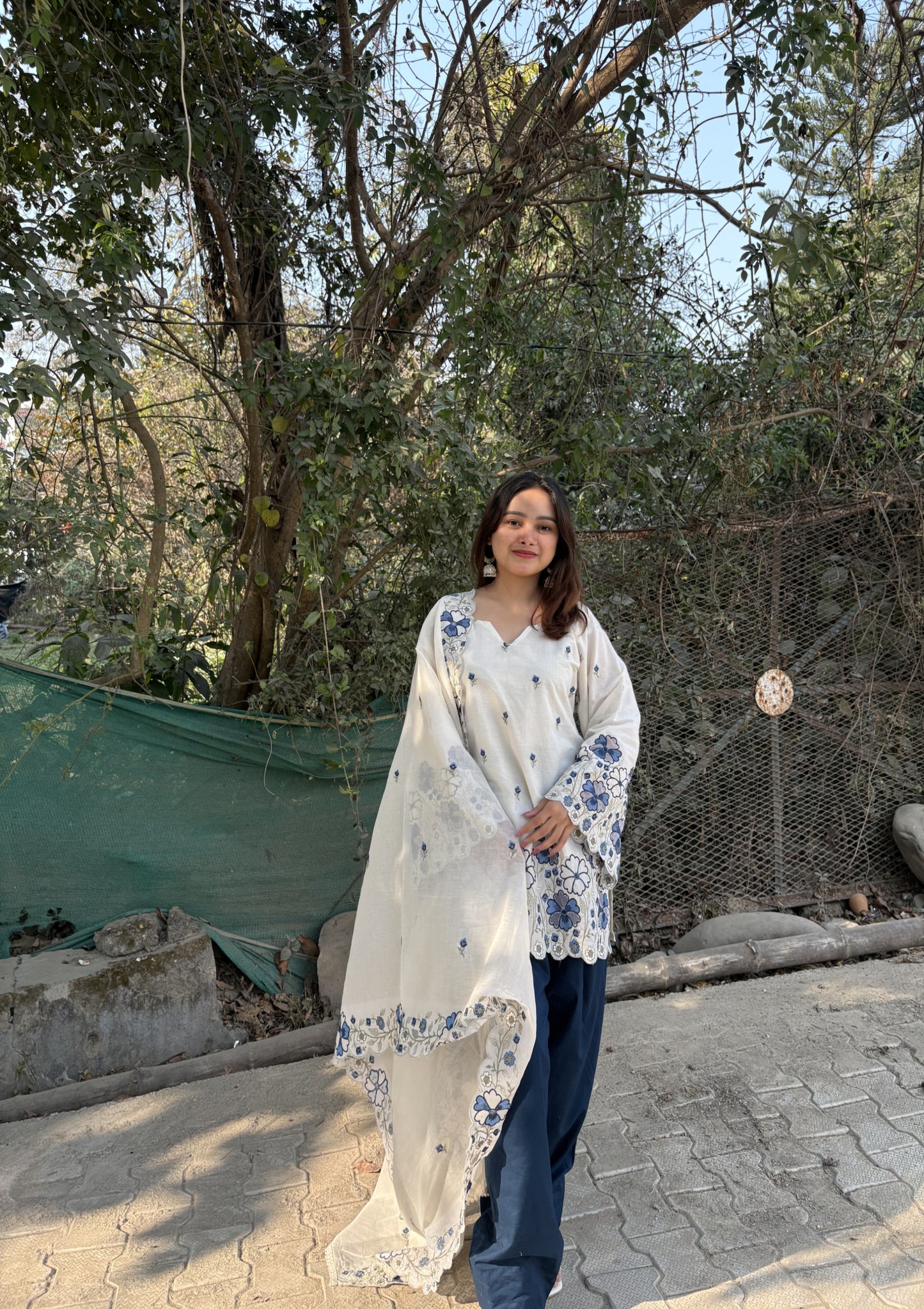 Saira Embroidered Farshi Salwar Set