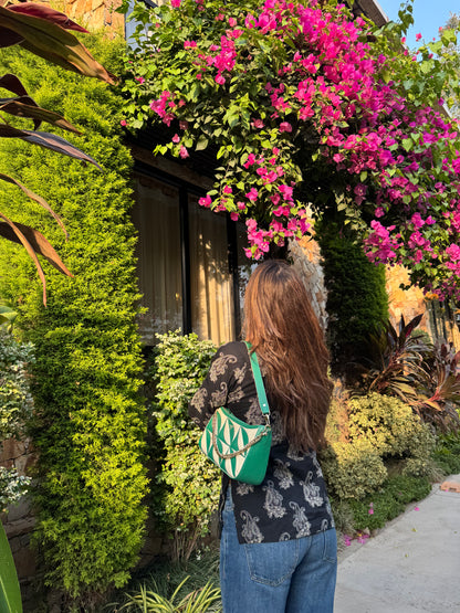 Sanskari in Black Straight Short Kurti