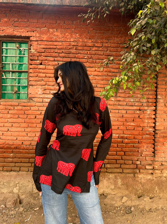 Kaari Gajraaj Corset Back Kurti
