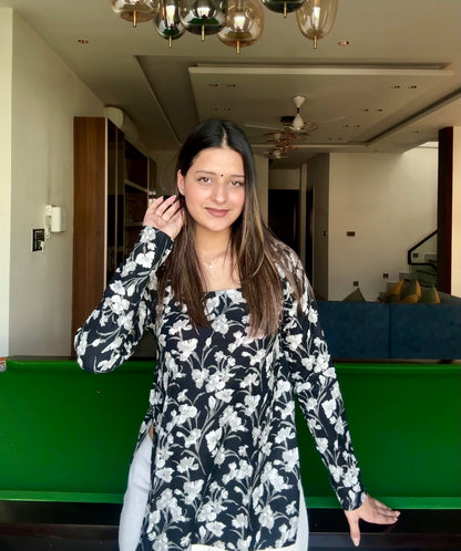 Raah Straight Short Kurti