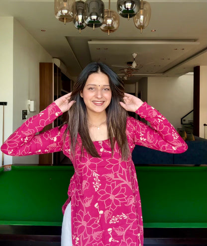 Noorani Straight Short Kurti