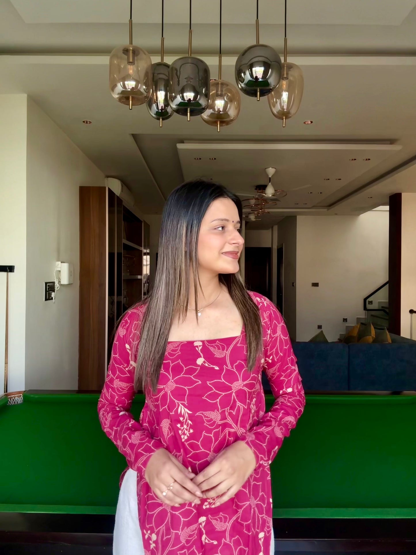 Noorani Straight Short Kurti