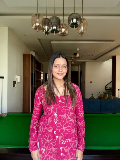 Noorani Straight Short Kurti