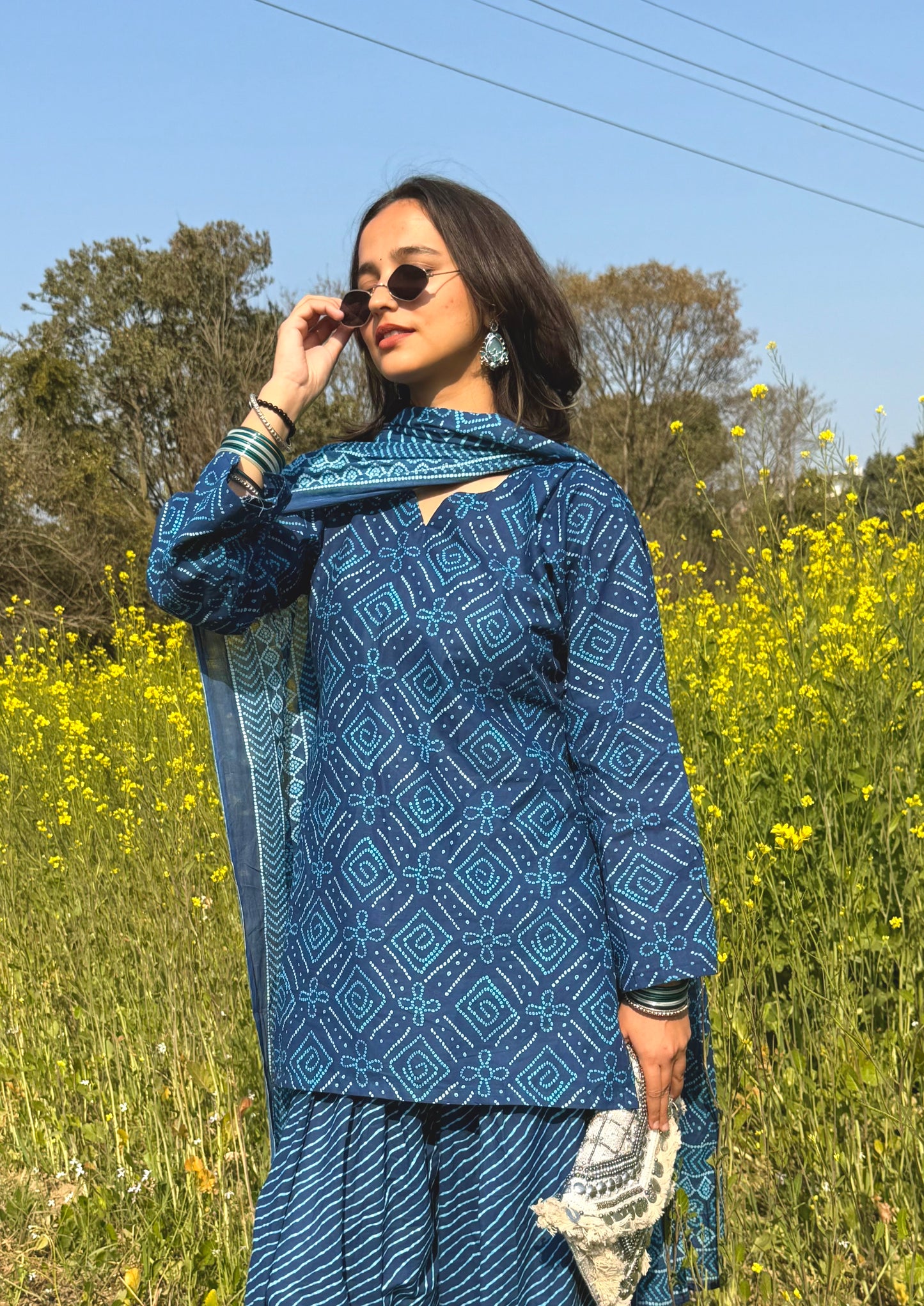 Mor Farshi Salwar Set