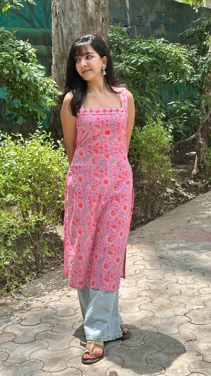 Palak Long Kurti