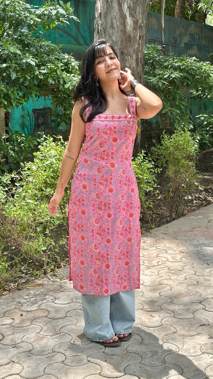 Palak Long Kurti