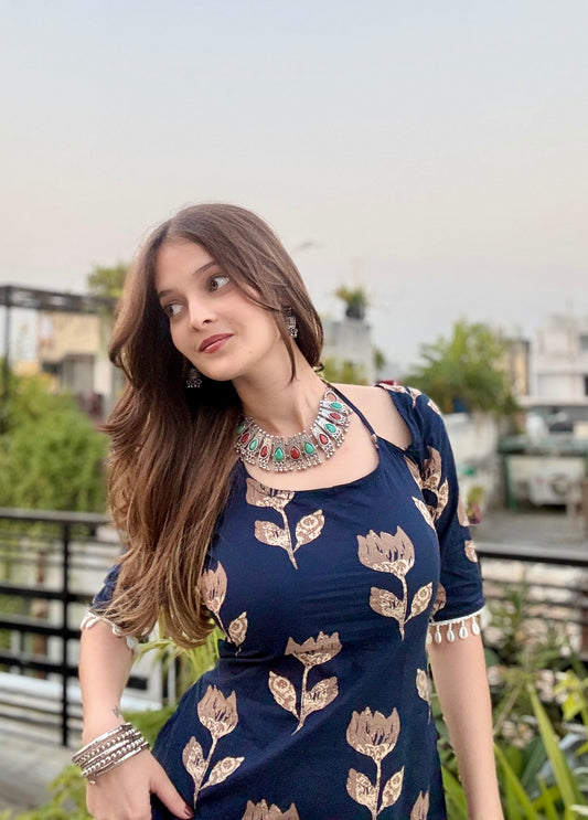 Tehzeeb Corset Back Kurti