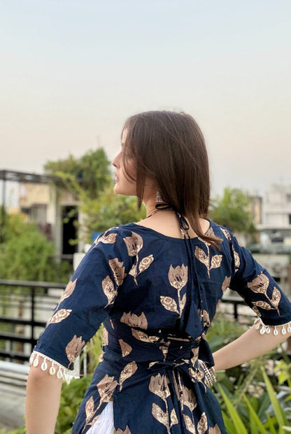 Tehzeeb Corset Back Kurti