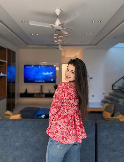 Kumkum Short Kurti Top