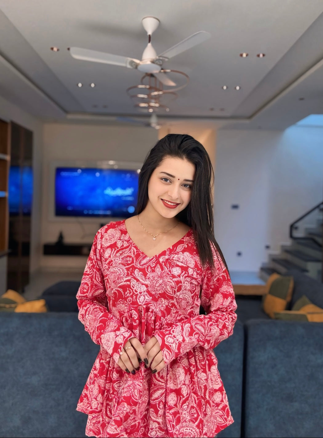 Kumkum Short Kurti Top