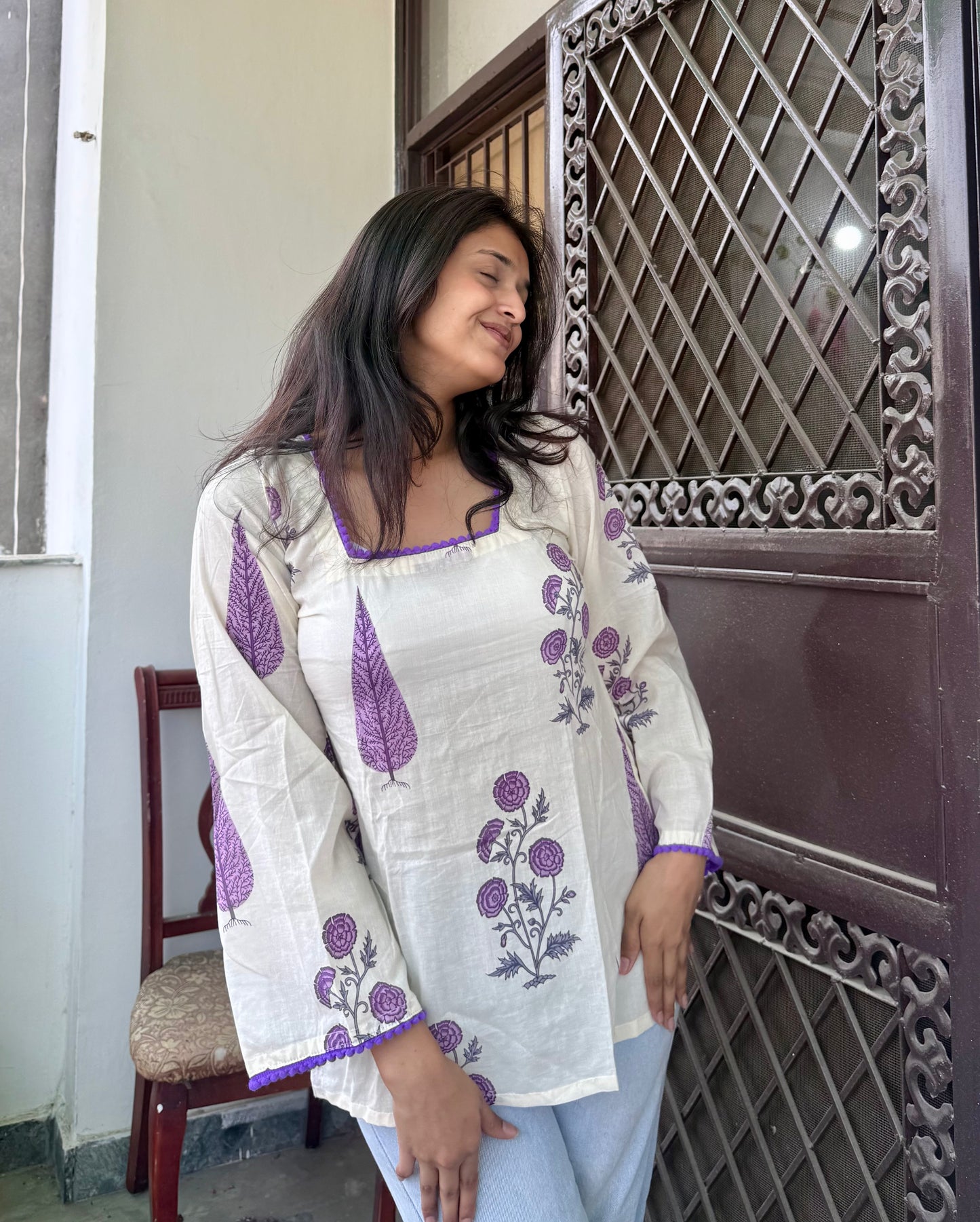 Lavanya Straight Short Kurti