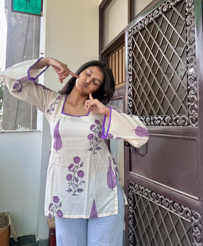 Lavanya Straight Short Kurti