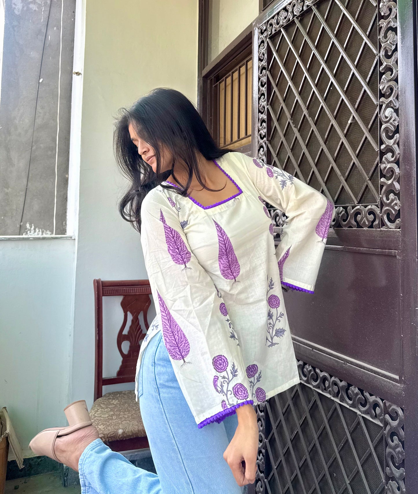 Lavanya Straight Short Kurti