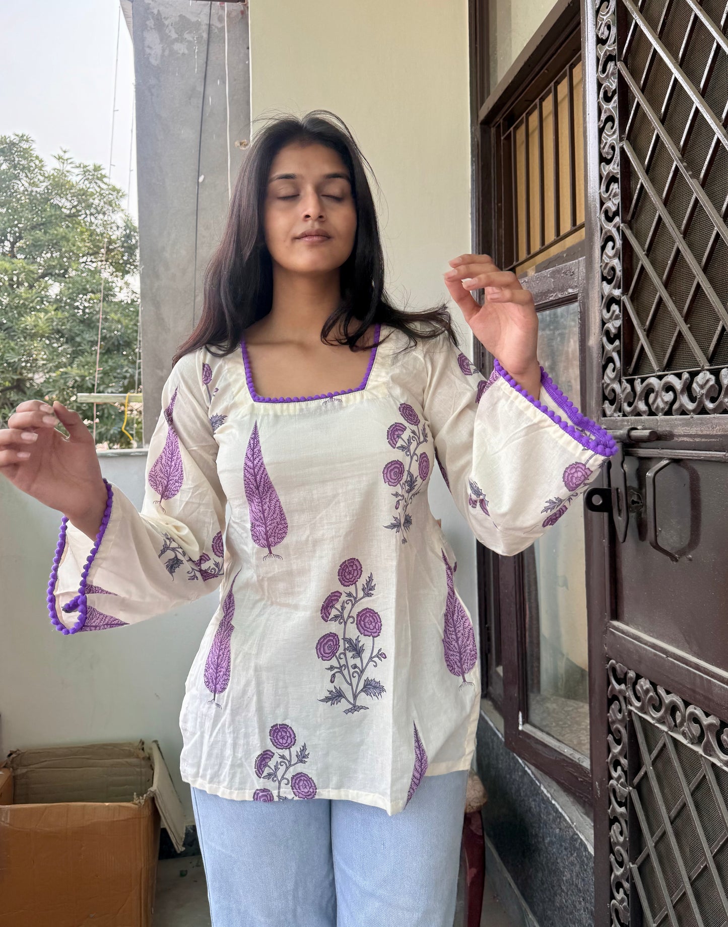 Lavanya Straight Short Kurti