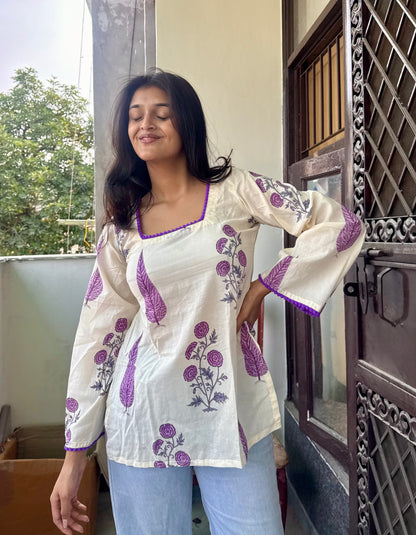 Lavanya Straight Short Kurti