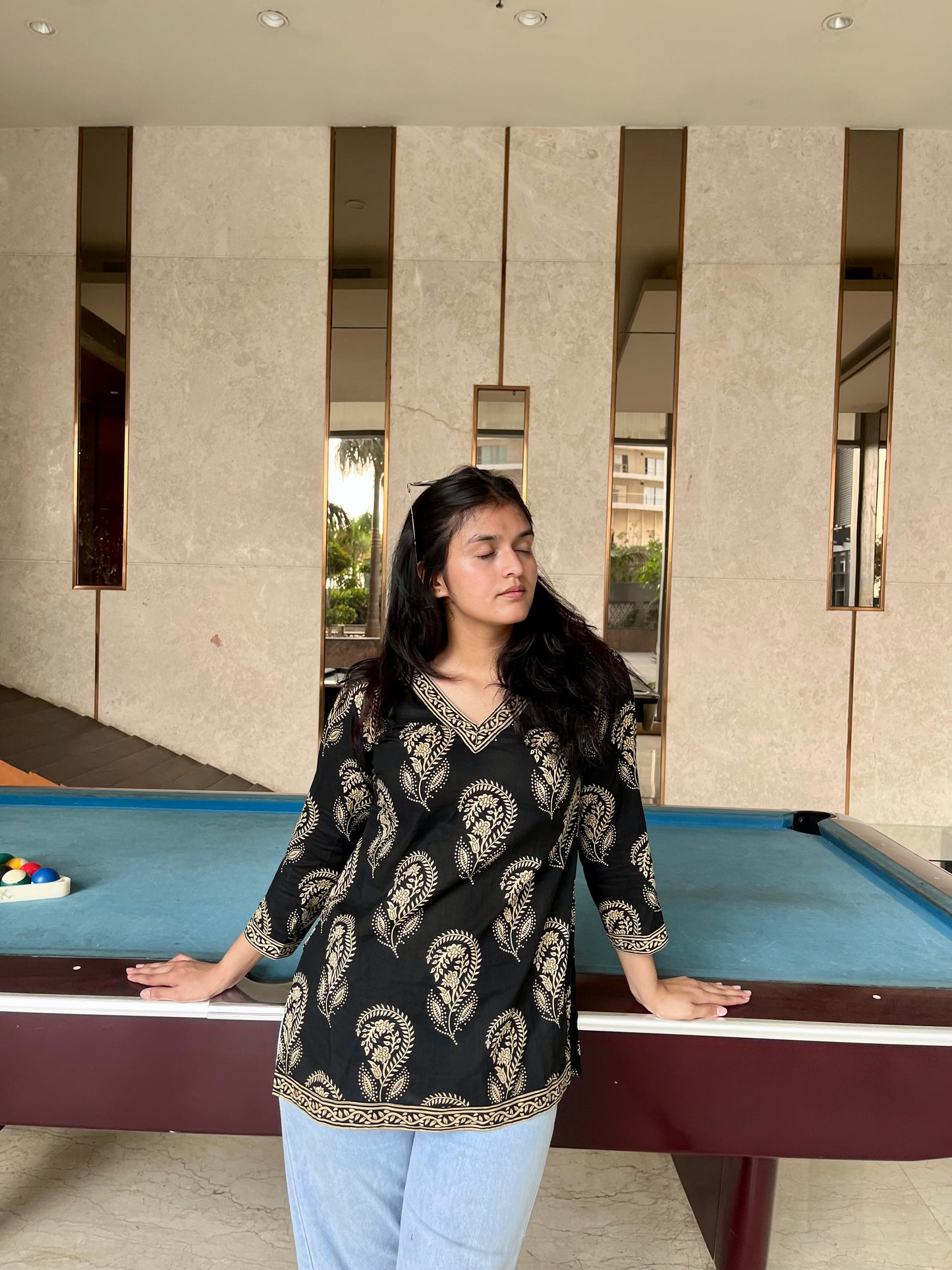 Chanda Straight Short Kurti