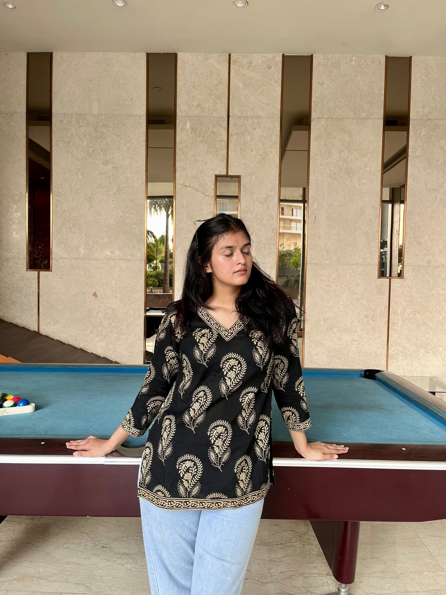 Chanda Straight Short Kurti